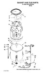 Diagram for 03 - Basket And Tub Parts