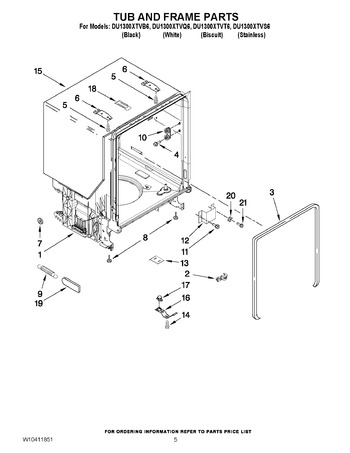 Diagram for DU1300XTVB6