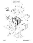 Diagram for 02 - Oven Parts