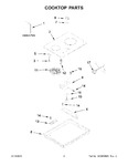 Diagram for 02 - Cooktop Parts