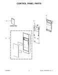 Diagram for 02 - Control Panel Parts