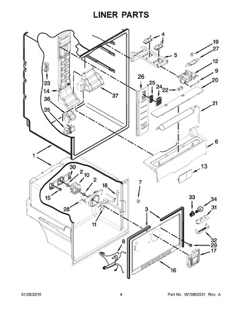 Diagram for WRF560SEYB05