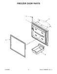 Diagram for 05 - Freezer Door Parts