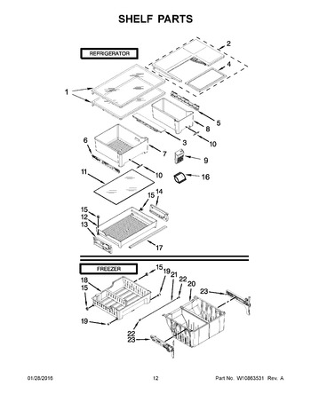 Diagram for WRF560SEYB05