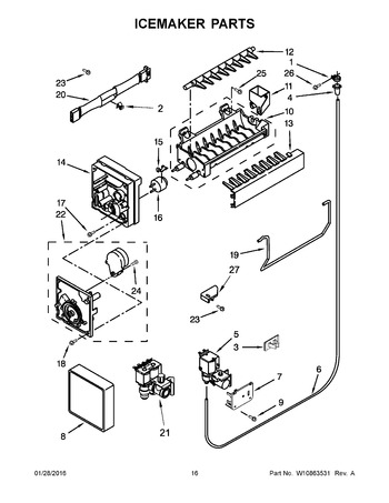 Diagram for WRF560SEYB05