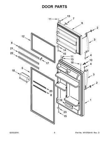 Diagram for WRT318FMDB00