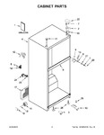 Diagram for 02 - Cabinet Parts