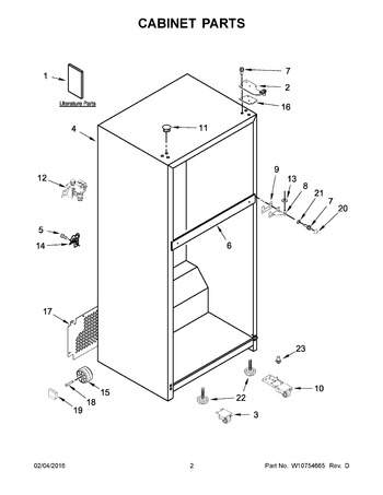 Diagram for WRT519SZDB00