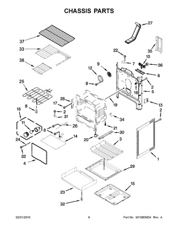 Diagram for WFE745H0FS0