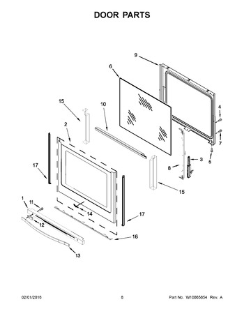 Diagram for WFE745H0FE0