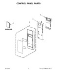 Diagram for 02 - Control Panel Parts