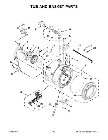 Diagram for WFW7590FW0