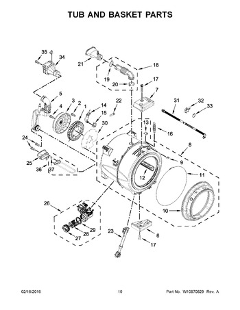 Diagram for WFW90HEFW0