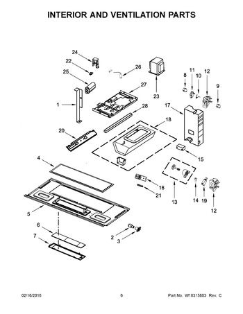 Diagram for WMH1163XVB0