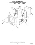 Diagram for 03 - Oven Door Parts