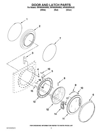 Diagram for WFW9250WW02