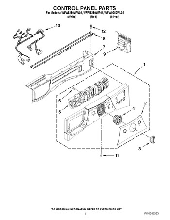 Diagram for WFW9250WW02