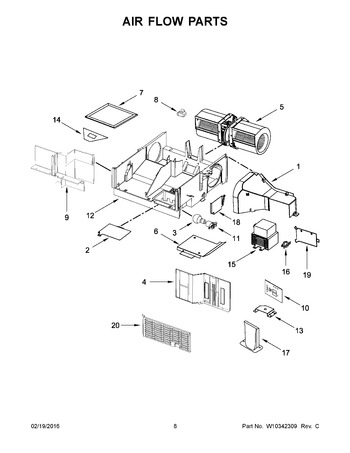 Diagram for WMH1163XVD1