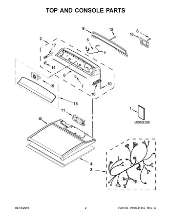 Diagram for WED8000DW0