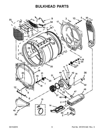 Diagram for WED8000DW0