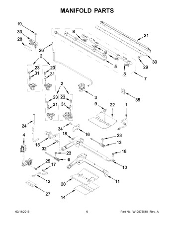 Diagram for WGG555S0BW06