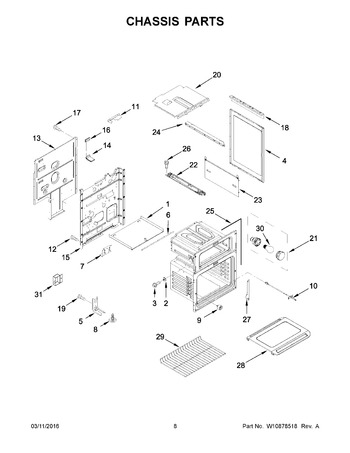 Diagram for WGG555S0BW06