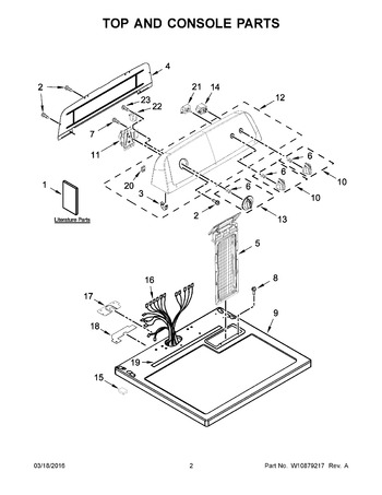 Diagram for WGD4616FW0