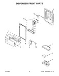 Diagram for 09 - Dispenser Front Parts