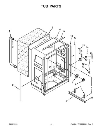 Diagram for WDF550SAFS0