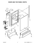 Diagram for 04 - Door And Toe Panel Parts