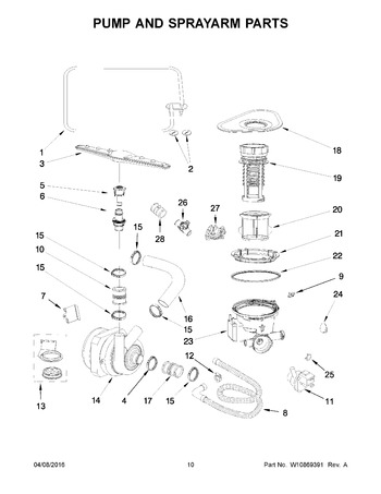 Diagram for WDF550SAFS0