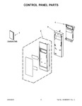 Diagram for 02 - Control Panel Parts