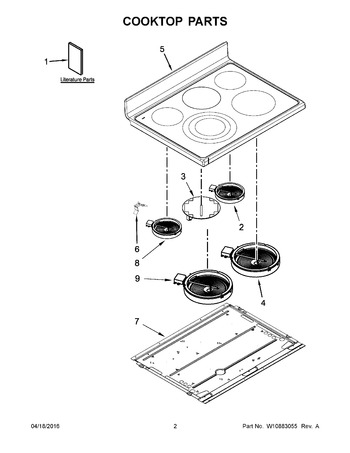 Diagram for KFED500EWH02