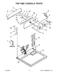 Diagram for 02 - Top And Console Parts