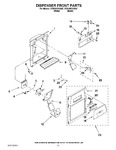 Diagram for 08 - Dispenser Front Parts