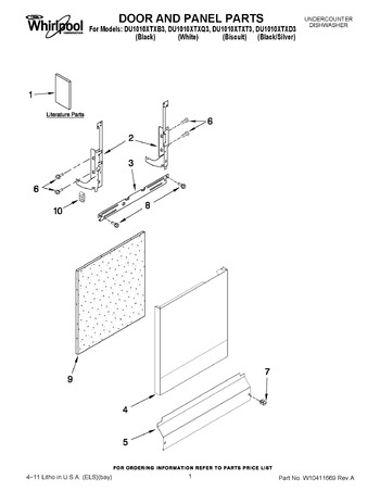 Diagram for DU1010XTXD3