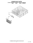 Diagram for 10 - Lower Rack Parts