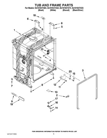 Diagram for DU1010XTXD3