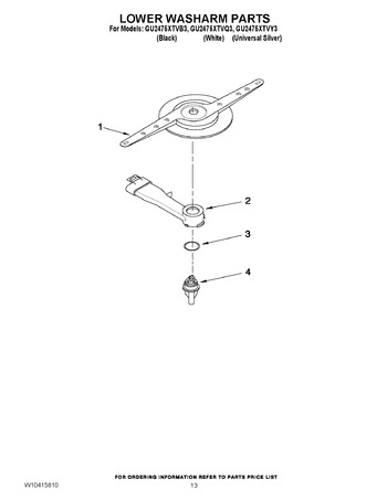 Diagram for GU2475XTVY3