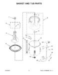 Diagram for 04 - Basket And Tub Parts