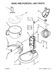 Diagram for 04 - Base And Pedestal Unit Parts