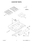 Diagram for 02 - Cooktop Parts