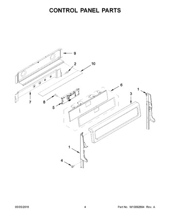 Diagram for WGG555S0BW07