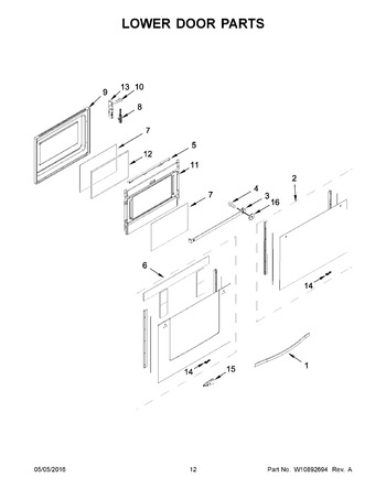 Diagram for WGG555S0BW07