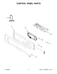 Diagram for 02 - Control Panel Parts