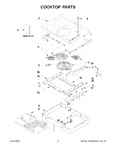 Diagram for 02 - Cooktop Parts