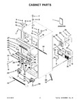 Diagram for 02 - Cabinet Parts