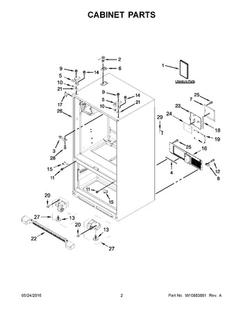 Diagram for WRF555SDFZ00