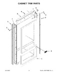 Diagram for 03 - Cabinet Trim Parts