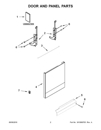 Diagram for WDF120PAFW0